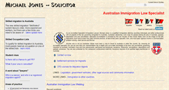 Desktop Screenshot of migrantlaw.com